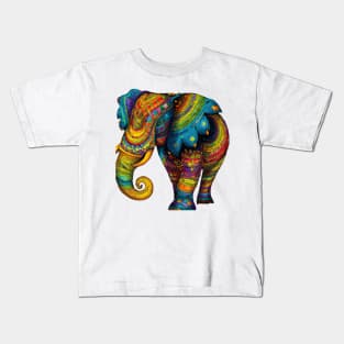 Bohemian Elephant Kids T-Shirt